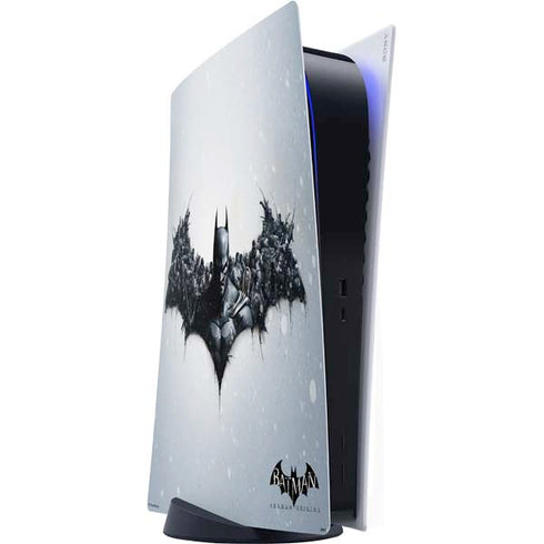 DC Comics Arkham Origins Arkham Logo PS5 Digital Edition Console Skin